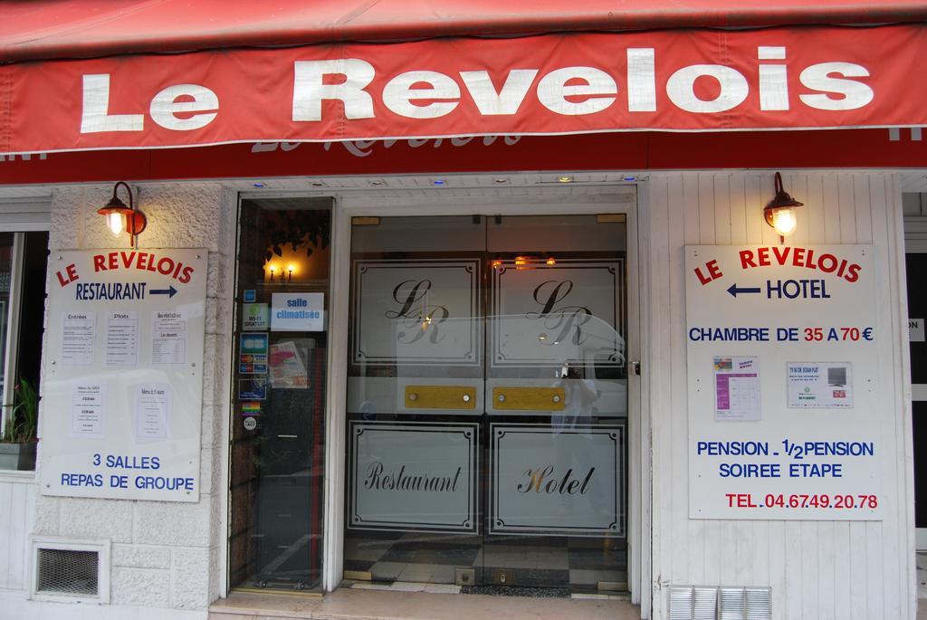 Hôtel Le Revelois Restaurant à Béziers Extérieur photo